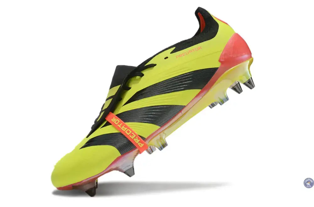 Image of Predator Elite Fold-over Tongue SG Energy Citrus - Jaune/Noir/Rouge