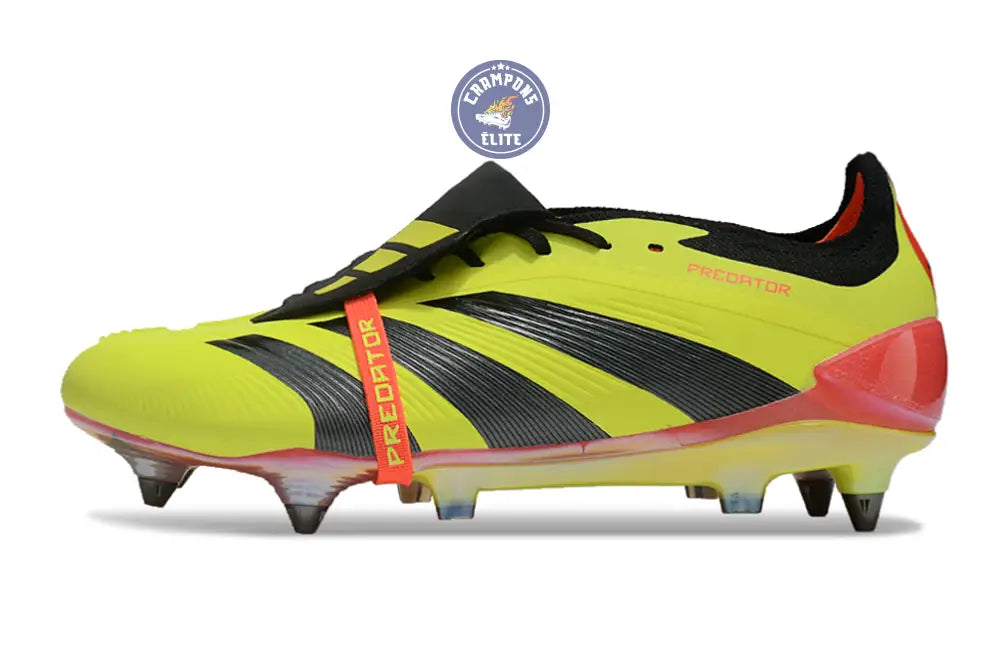 Image of Predator Elite Fold-over Tongue SG Energy Citrus - Jaune/Noir/Rouge