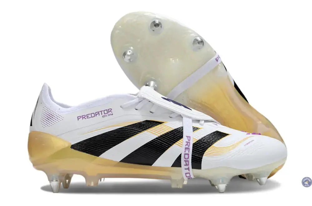 Image of Predator Elite Fold-over Tongue SG Road to Glory - Blanc/Noir/Doré