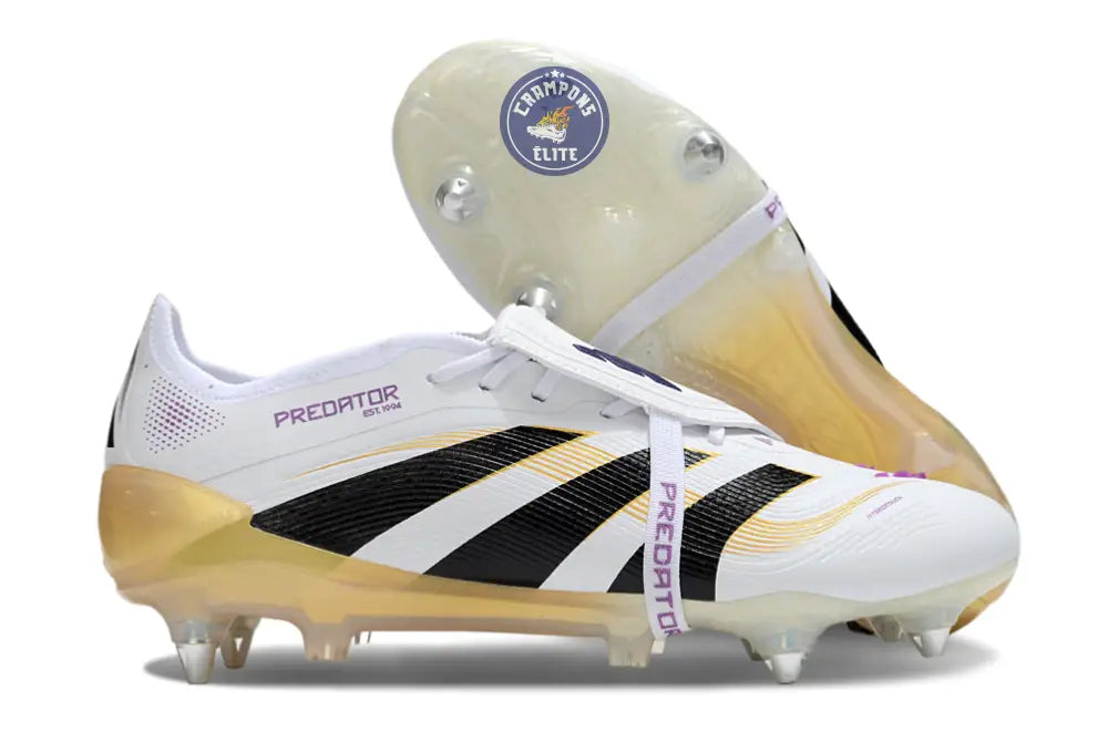 Image of Predator Elite Fold-over Tongue SG Road to Glory - Blanc/Noir/Doré