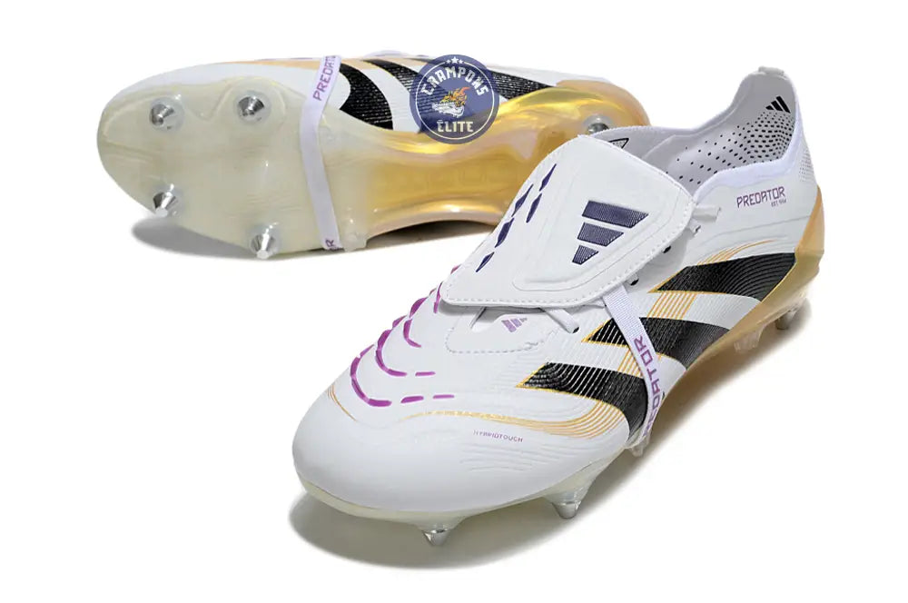 Image of Predator Elite Fold-over Tongue SG Road to Glory - Blanc/Noir/Doré