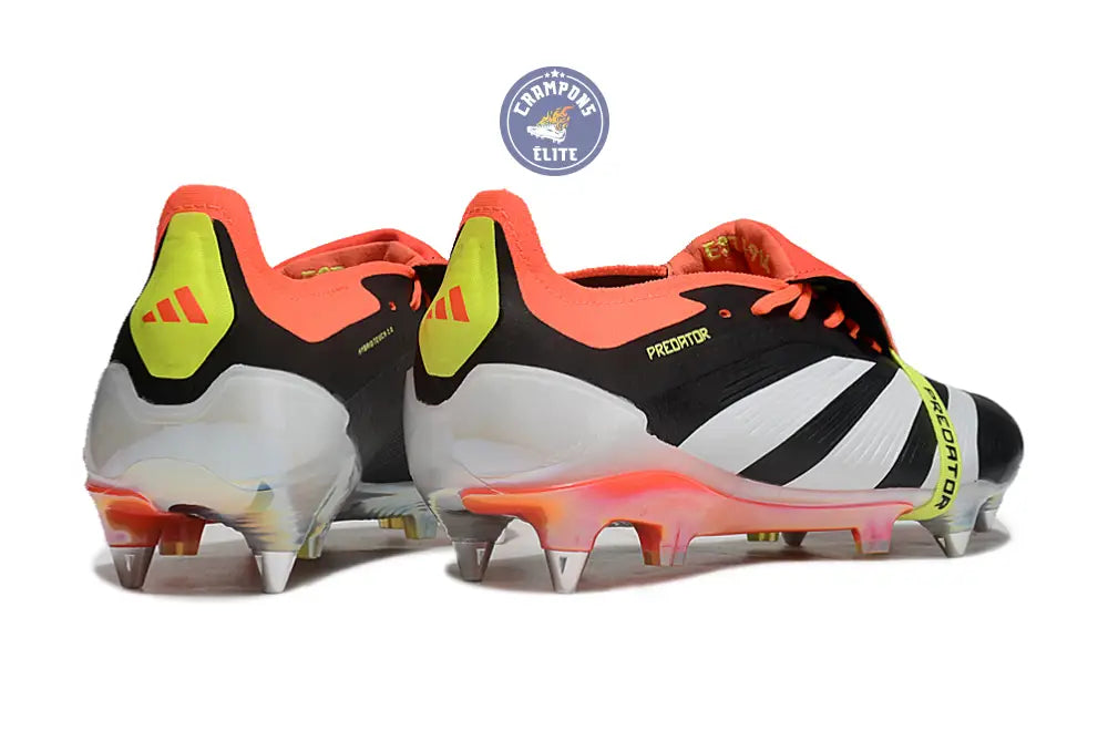 Image of Predator Elite Fold-over Tongue SG Solar Energy - Noir/Blanc/Rouge