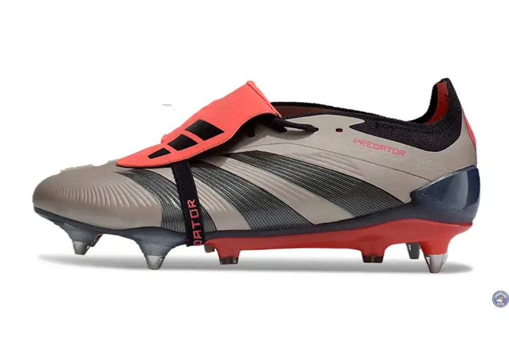 Image of Predator Elite Fold-over Tongue SG Vivid Horizon - Argenté/Aurora Black/Turbo