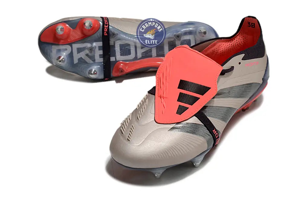 Image of Predator Elite Fold-over Tongue SG Vivid Horizon - Argenté/Aurora Black/Turbo