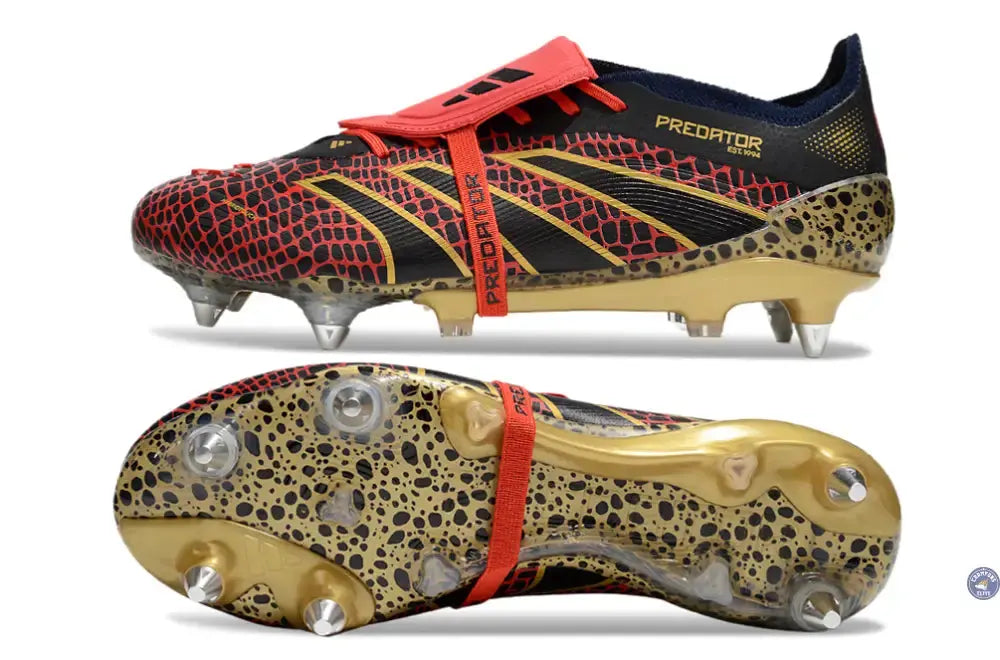 Image of Predator Elite Fold-over Tongue SG Year of the Snake - Lucid Red/Doré/Noir ÉDITION LIMITÉE
