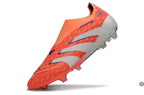 PREDATOR ELITE LACELESS FG CORAL BLAZE - CORAL/BLANC/BEAM ORANGE