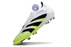 Image of Predator Elite Laceless FG Radiant Blaze - Blanc/Noir/Vert