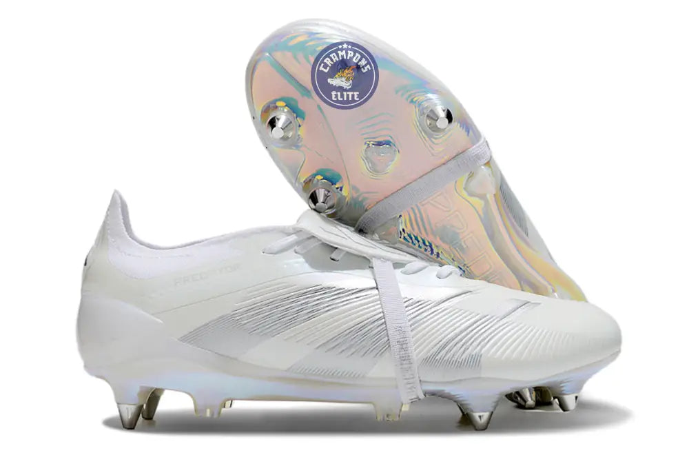 Image of Predator Elite SG - Blanc/Beige