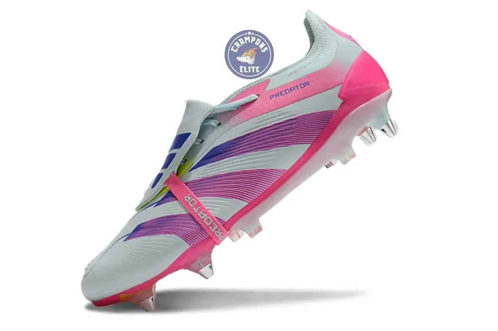 Image of Predator Elite SG - Blanc/Rose/Violet/Bleu/Jaune