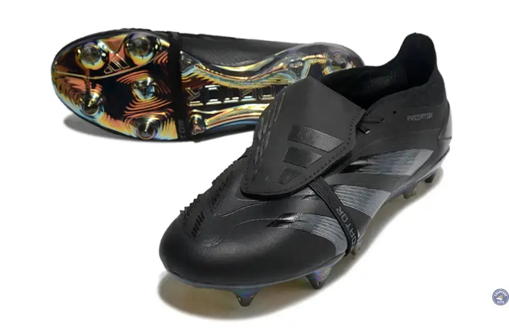 Image of Predator Elite SG - Noir/Bleu/Doré