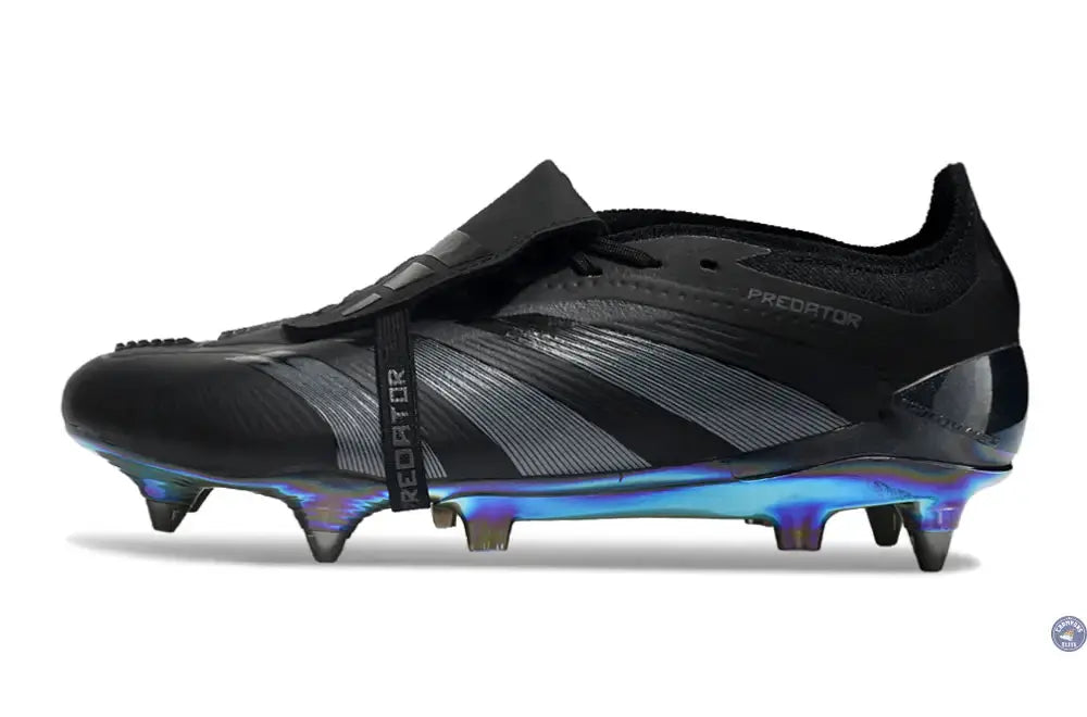 Image of Predator Elite SG - Noir/Bleu/Doré
