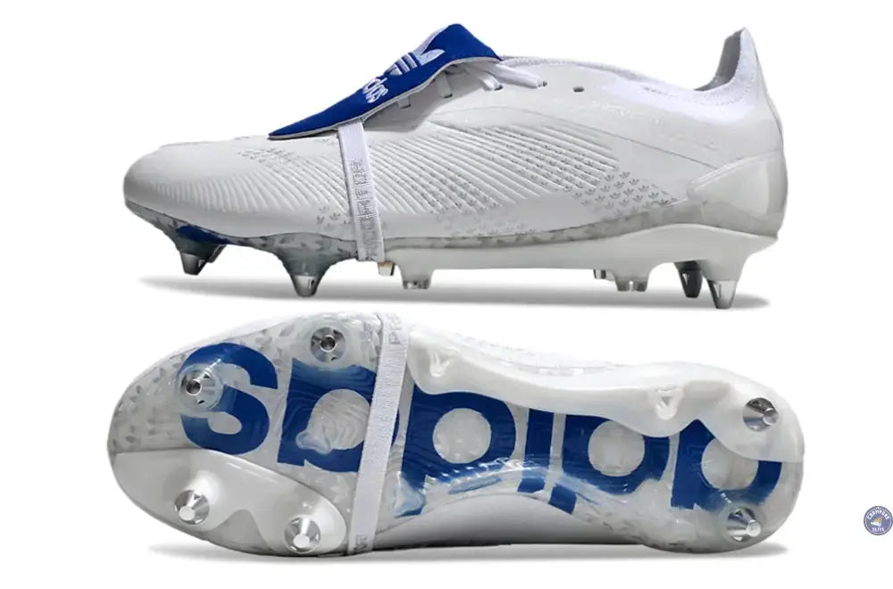 Image of Predator Elite x Beckham Elite Tongue SG - Blanc/Bleu