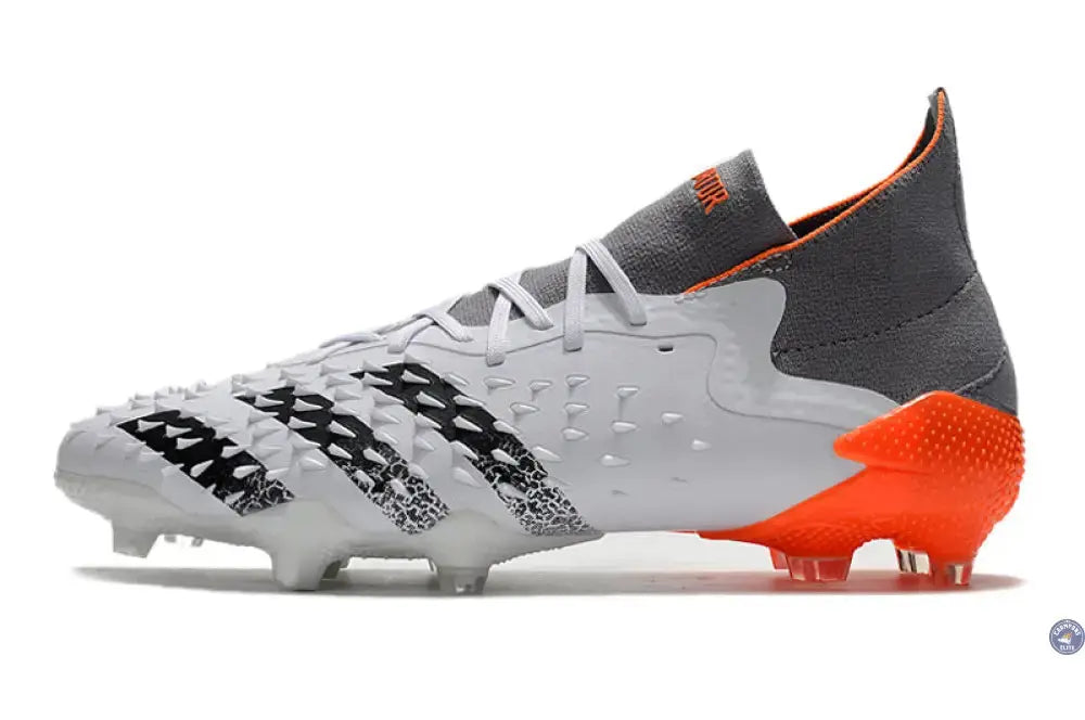 Predator Freak.1 FG - Blanc/Gris/Orange