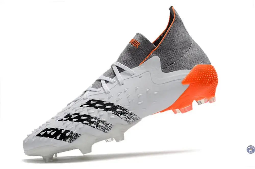 Image of Predator Freak.1 FG - Blanc/Gris/Orange