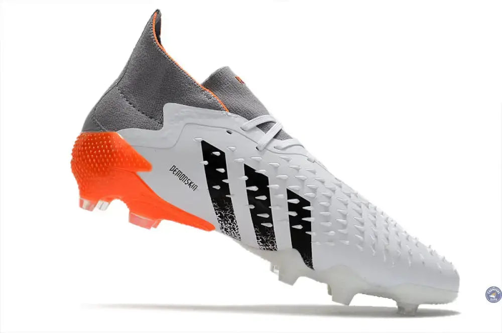 Predator Freak.1 FG - Blanc/Gris/Orange