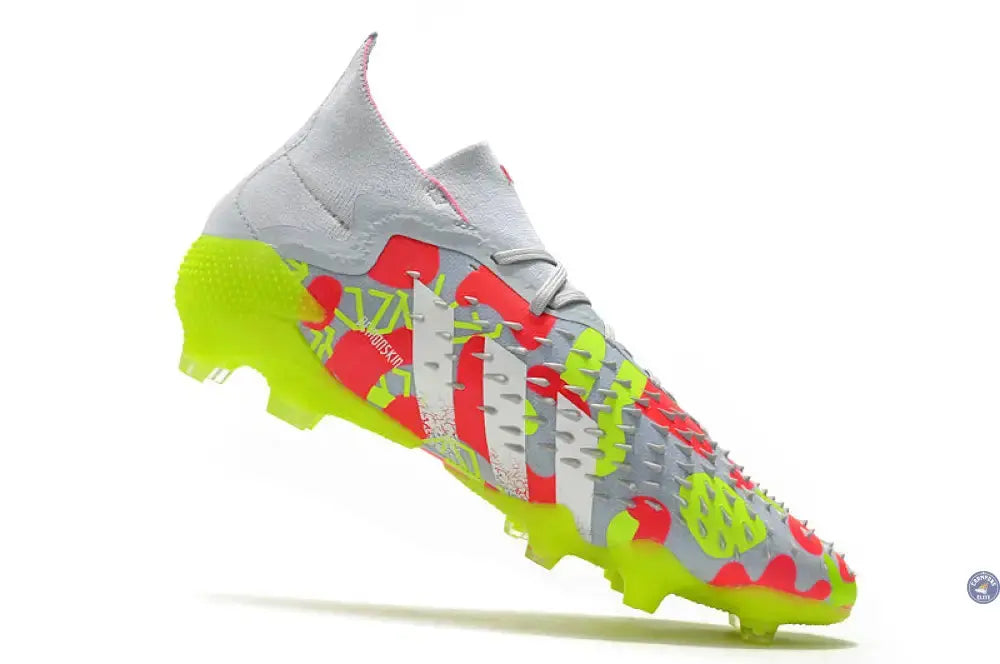 Image of Predator Freak.1 FG - Blanc/Rouge/Jaune Fluo