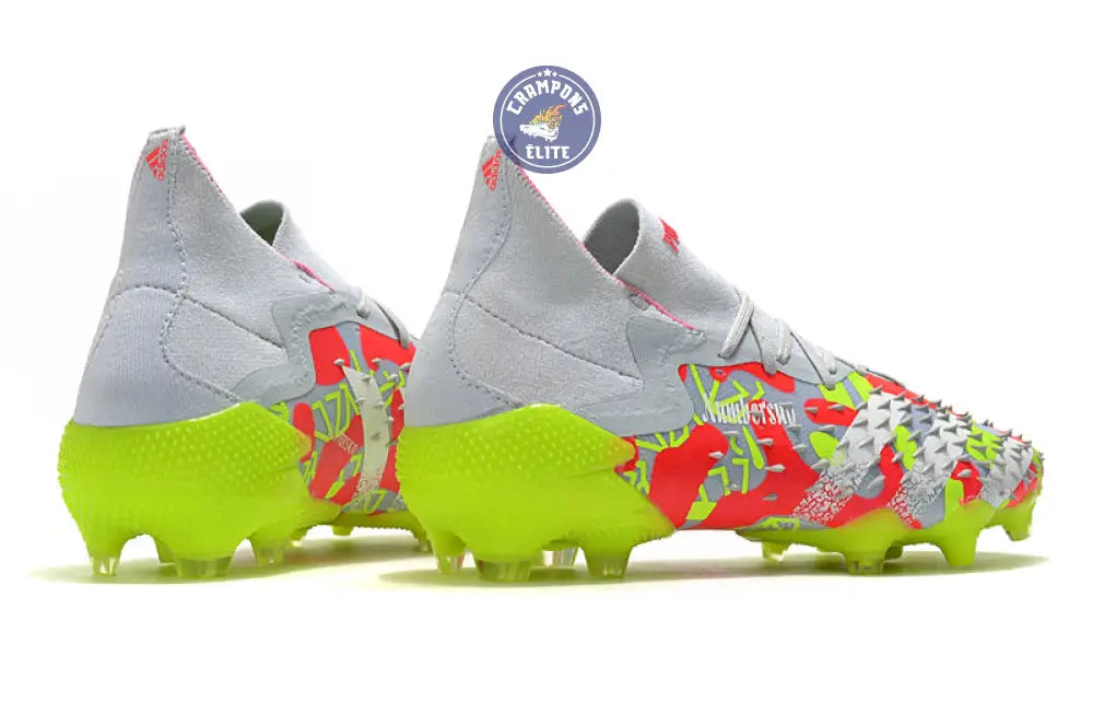 Image of Predator Freak.1 FG - Blanc/Rouge/Jaune Fluo