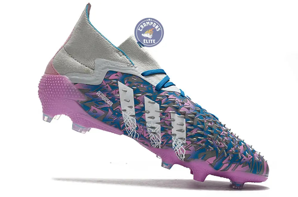 Predator Freak.1 FG - Bleu/Rose/Gris