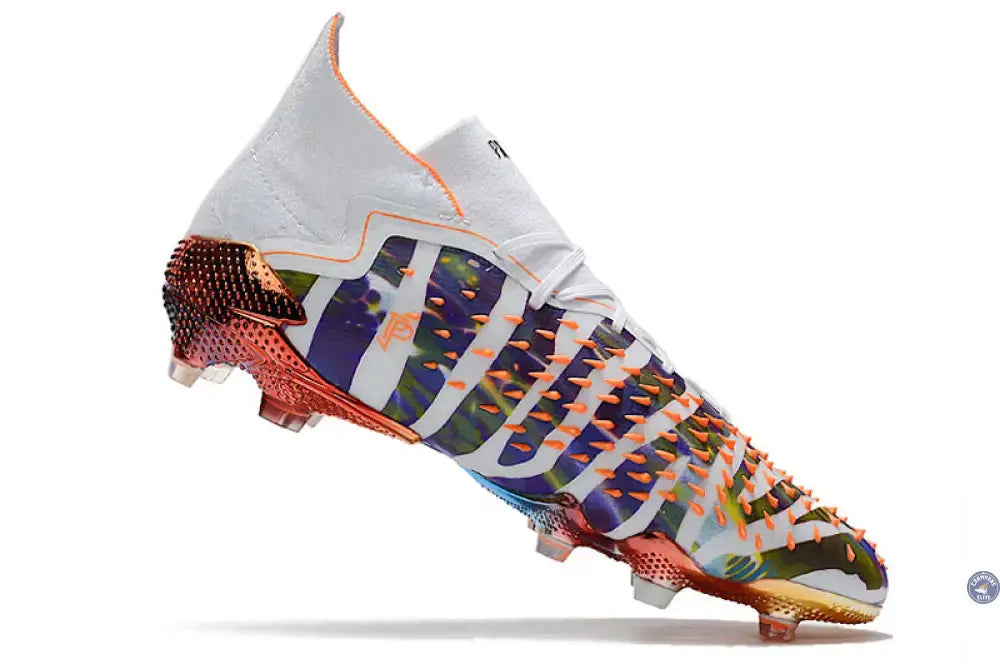 Predator Freak.1 Vegan FG Paul Pogba X Stella McCartney - Blanc/Noir/Orange ÉDITION LIMITÉE