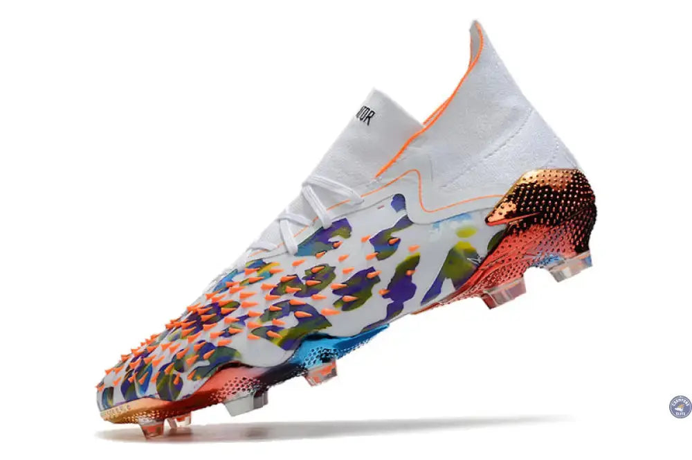 Predator Freak.1 Vegan FG Paul Pogba X Stella McCartney - Blanc/Noir/Orange ÉDITION LIMITÉE