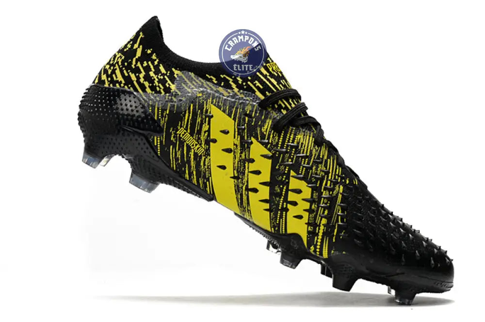 Predator Freak Basse Lacets FG - Noir/Jaune