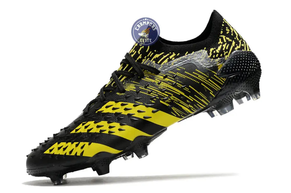Image of Predator Freak Basse Lacets FG - Noir/Jaune