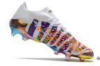 Predator Freak Basse Lacets FG Paul Pogba X Stella McCartney - Blanc/Noir/Orange ÉDITION LIMITÉE