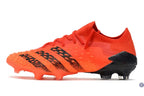 Predator Freak Basse Lacets FG - Rouge/Noir/Orange