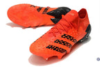 Predator Freak Basse Lacets FG - Rouge/Noir/Orange