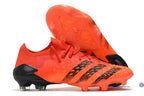 Predator Freak Basse Lacets FG - Rouge/Noir/Orange