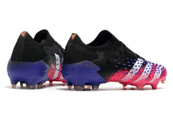 Image of Predator Freak Basse Lacets FG Superspectral - Noir/Blanc/Rose