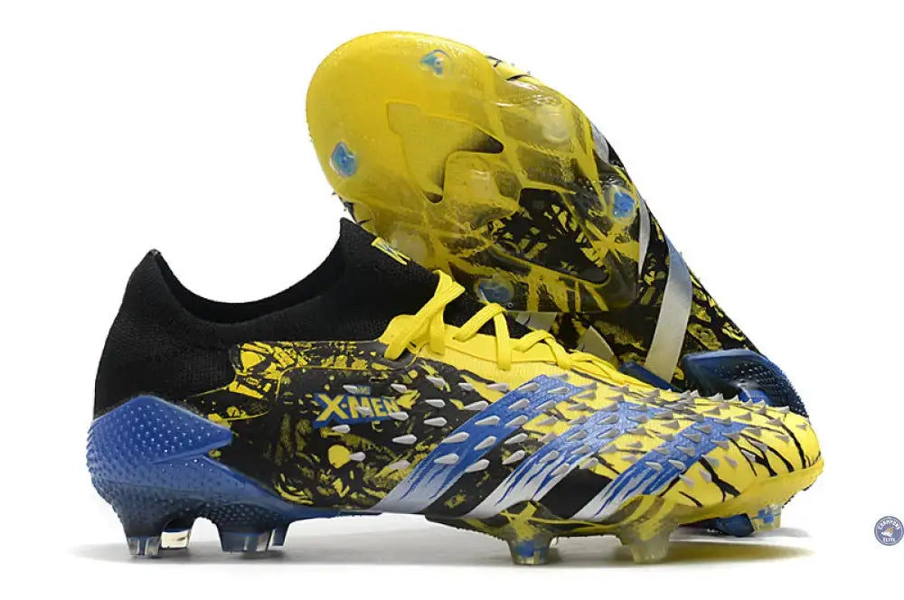 Predator Freak Basse Lacets FG X-Men Wolverine - Jaune/Bleu/Noir ÉDITION LIMITÉE