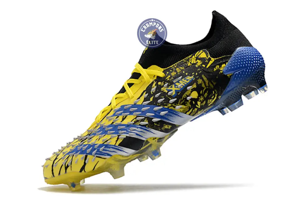 Image of Predator Freak Basse Lacets FG X-Men Wolverine - Jaune/Bleu/Noir ÉDITION LIMITÉE