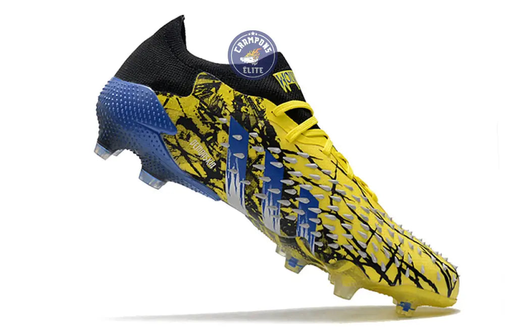 Image of Predator Freak Basse Lacets FG X-Men Wolverine - Jaune/Bleu/Noir ÉDITION LIMITÉE