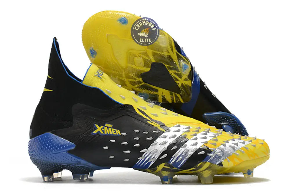 Image of Predator Freak Laceless FG X-Men Wolverine - Jaune/Argenté/Noir ÉDITION LIMITÉE