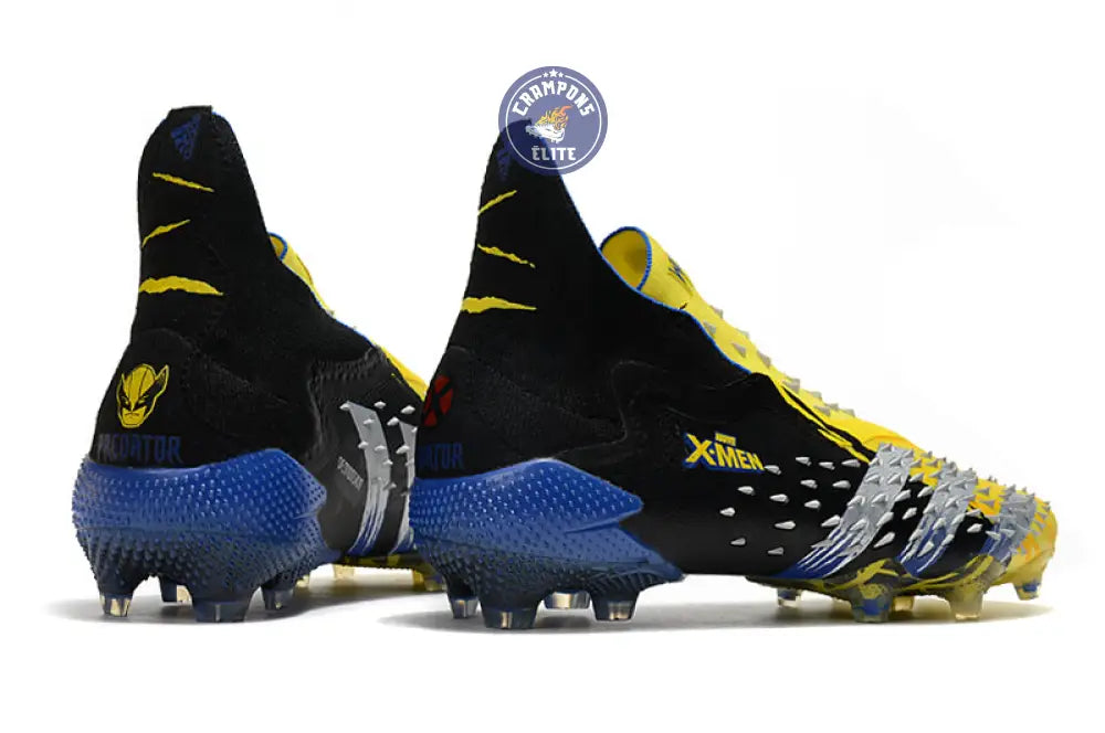 Image of Predator Freak Laceless FG X-Men Wolverine - Jaune/Argenté/Noir ÉDITION LIMITÉE