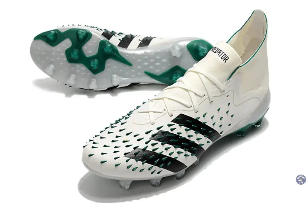 Predator Freak Lacts FG Equipment - Blanc/Noir/Vert ÉDITION LIMITÉE (Copie)