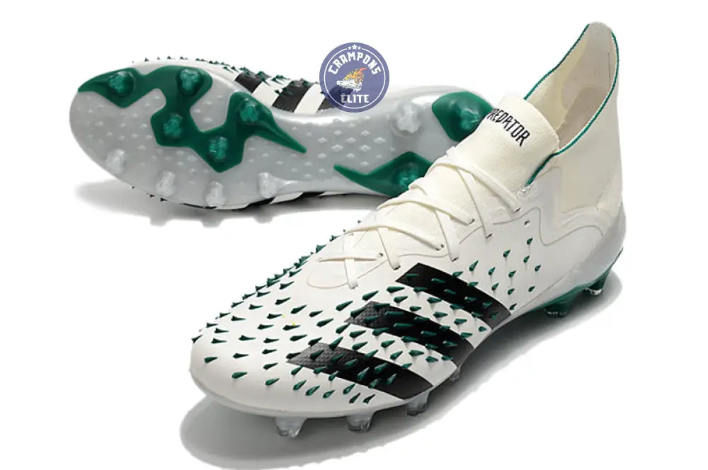 Predator Freak Lacts FG Equipment - Blanc/Noir/Vert ÉDITION LIMITÉE (Copie)