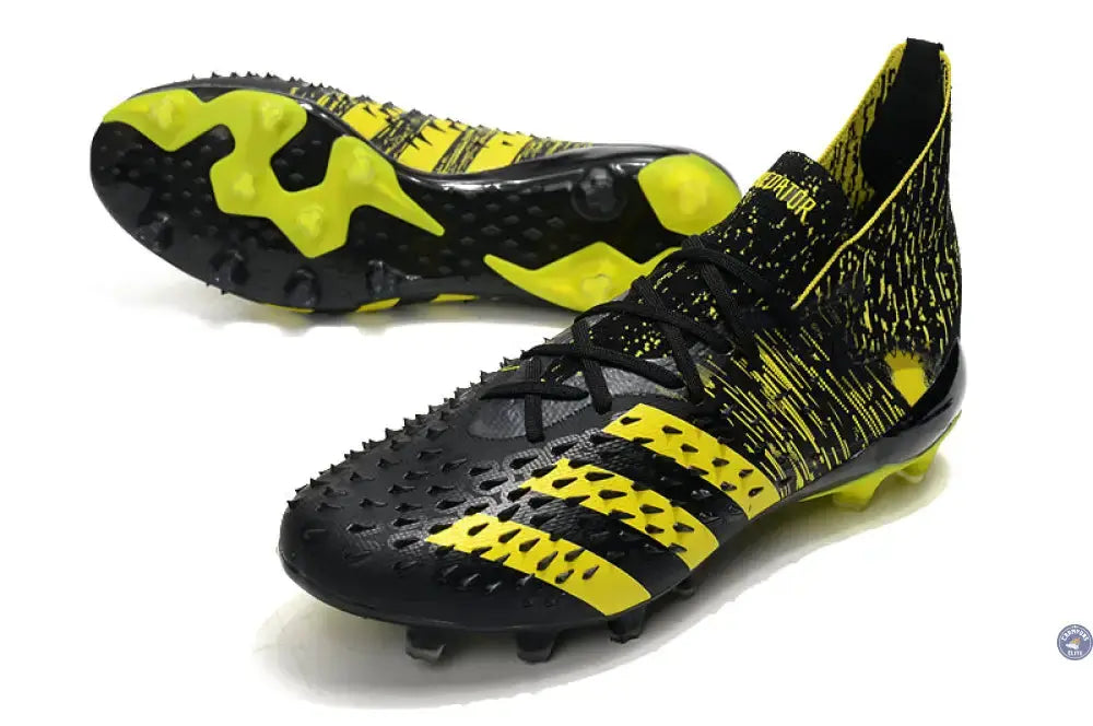 Image of Predator Freak Lacets FG - Noir/Jaune
