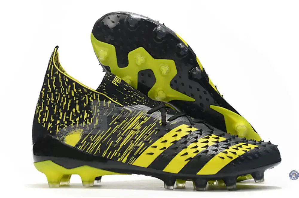 Image of Predator Freak Lacets FG - Noir/Jaune