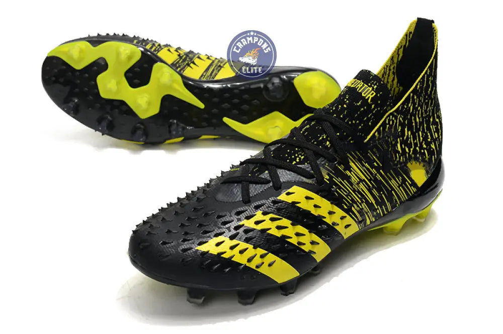 Image of Predator Freak Lacets FG - Noir/Jaune