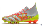 Predator Freak Lacts FG Numbers Up - Gris/Blanc/Jaune