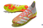 Predator Freak Lacts FG Numbers Up - Gris/Blanc/Jaune