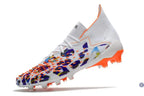 Predator Freak Lacets FG Paul Pogba X Stella McCartney - Blanc/Noir/Orange ÉDITION LIMITÉE