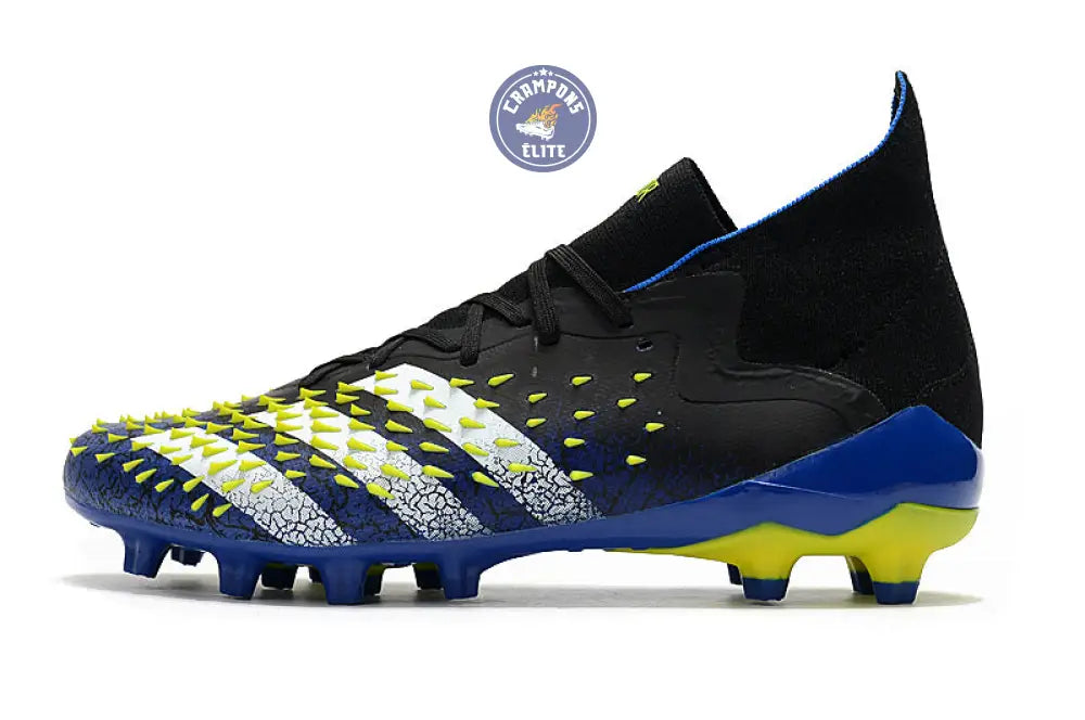 Image of Predator Freak Lacets FG Superlative - Noir/Blanc/Jaune