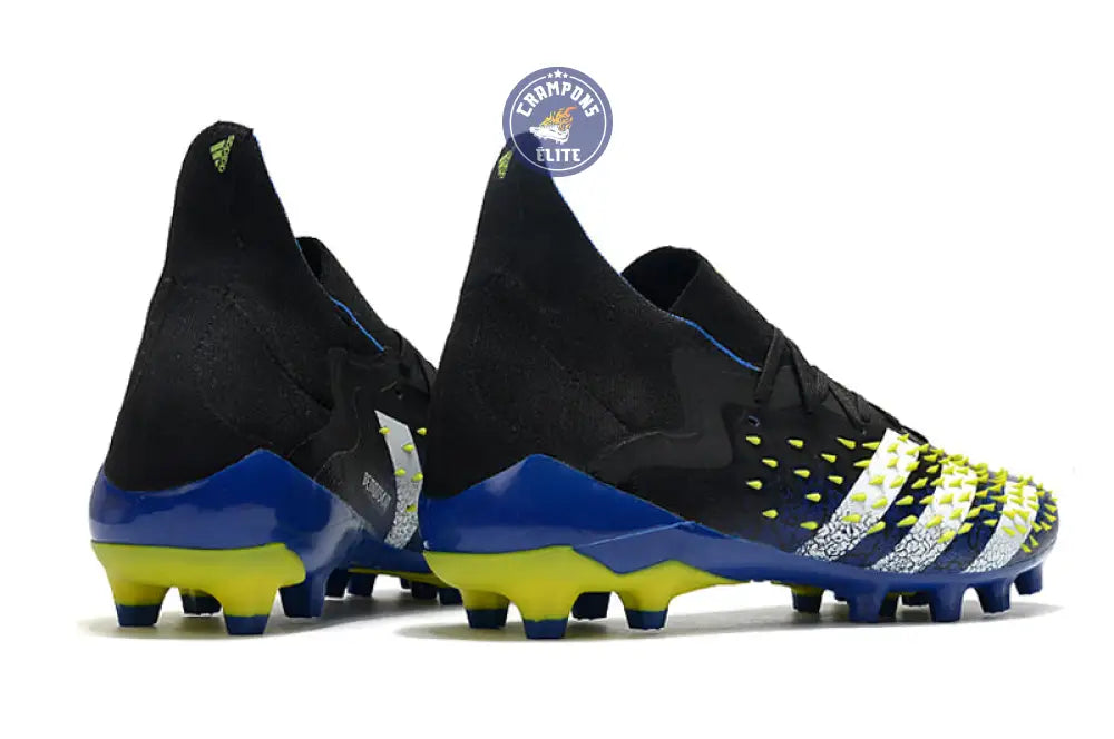 Image of Predator Freak Lacets FG Superlative - Noir/Blanc/Jaune