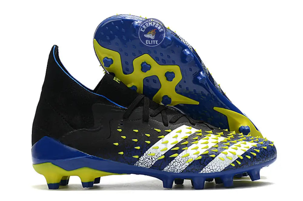 Predator Freak Lacets FG Superlative - Noir/Blanc/Jaune