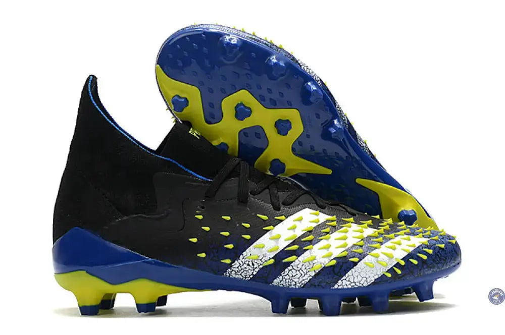Predator Freak Lacets FG Superlative - Noir/Blanc/Jaune