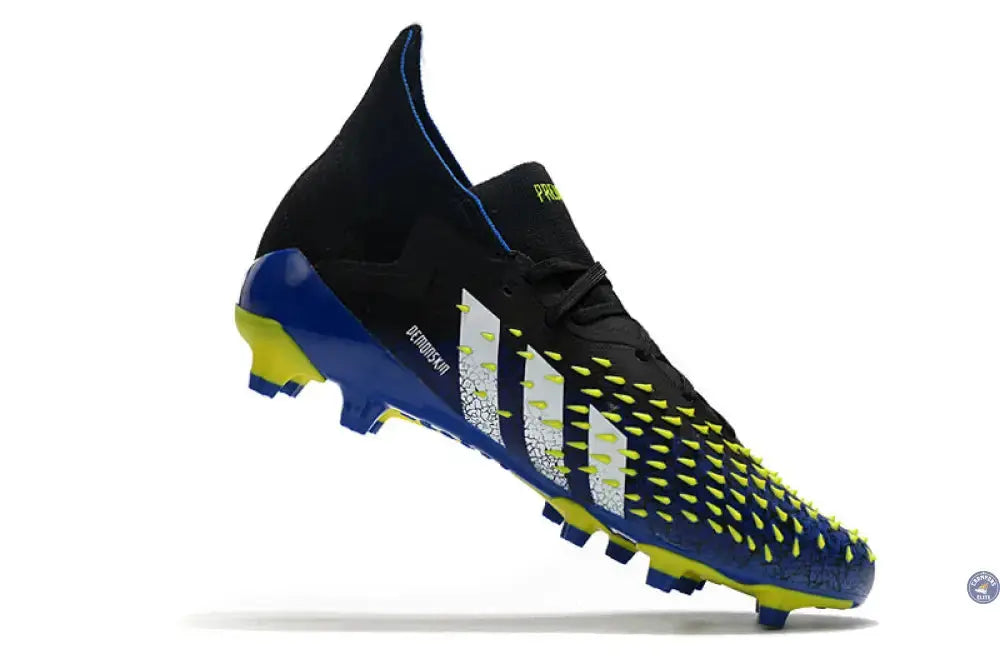 Image of Predator Freak Lacets FG Superlative - Noir/Blanc/Jaune