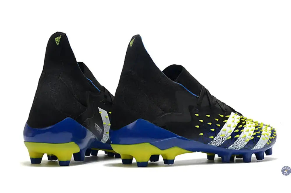 Image of Predator Freak Lacets FG Superlative - Noir/Blanc/Jaune